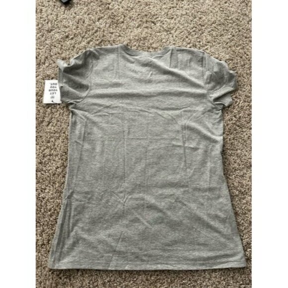 47' Brand Women Gray Short Sleeve Jackson Hole Wyoming Tee Size Medium Pull Over - Picture 11 of 12